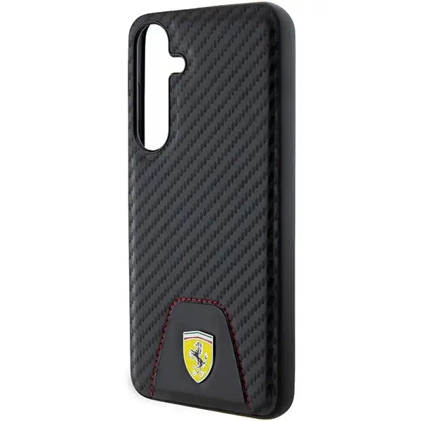 Кейс Ferrari Carbon Stitched Bottom за Samsung Galaxy