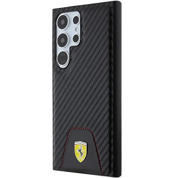 Кейс Ferrari Carbon Stitched Bottom за Samsung Galaxy