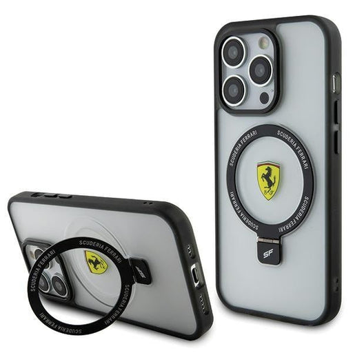 Кейс Ferrari FEHMP15LUSCAH за iPhone 15 Pro 6.1 прозрачен