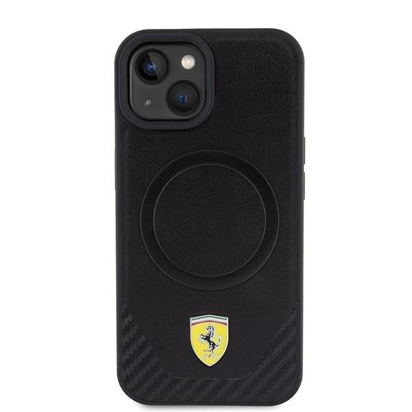 Кейс Ferrari FEHMP15SPTEK за iPhone 15 6.1 черен / черен