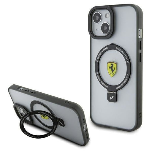 Кейс Ferrari FEHMP15SUSCAH за iPhone 15 6.1 прозрачен твърд
