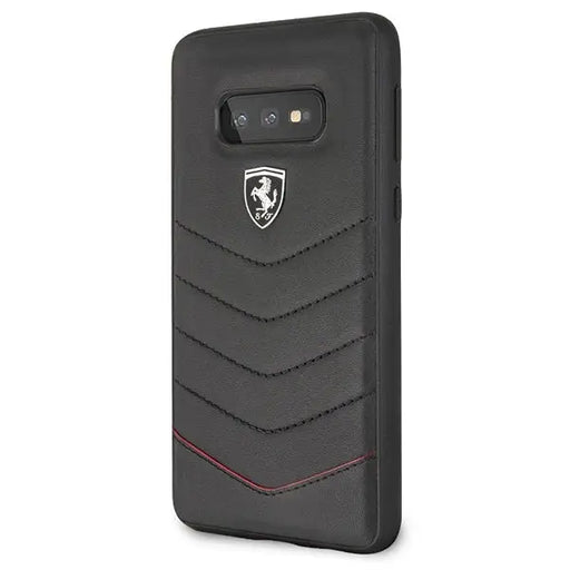 Кейс Ferrari FEHQUHCS10LBK за Samsung Galaxy S10e