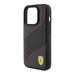 Кейс Ferrari Perforated Waves Metal Logo за iPhone 15