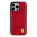 Кейс Ferrari Perforated Waves Metal Logo за iPhone 15