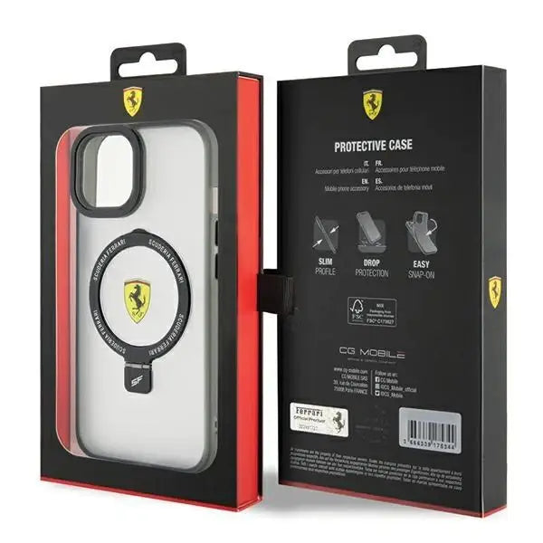 Кейс Ferrari Ring Stand 2023 Collection MagSafe за