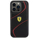 Кейс Ferrari Twist Metal Logo за iPhone 15 Pro черен