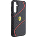 Кейс Ferrari Twist Metal Logo за Samsung Galaxy S23 FE черен