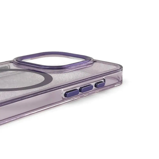 Кейс Glitter Case MagSafe за iPhone 16 Pro Max лилав/брокат