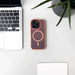 Кейс Glitter Case MagSafe за iPhone 16 Pro Max розов/брокат