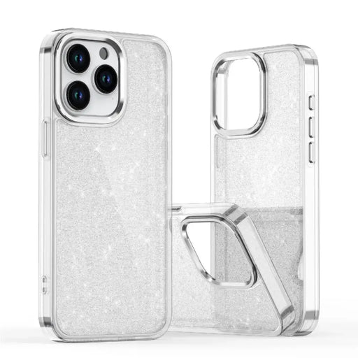 Кейс Glitter Case за iPhone 16 Pro Max прозрачен/брокат