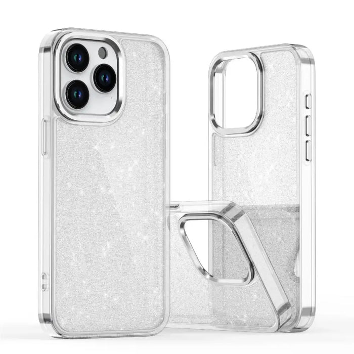 Кейс Glitter Case за iPhone 16 Pro Max прозрачен/брокат