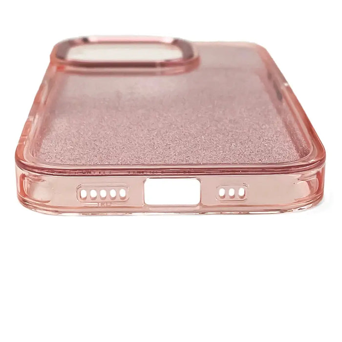 Кейс Glitter Case за iPhone 16 Pro Max розов/брокат