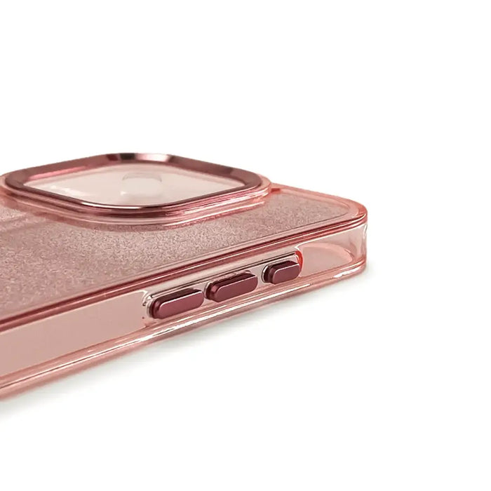 Кейс Glitter Case за iPhone 16 Pro Max розов/брокат