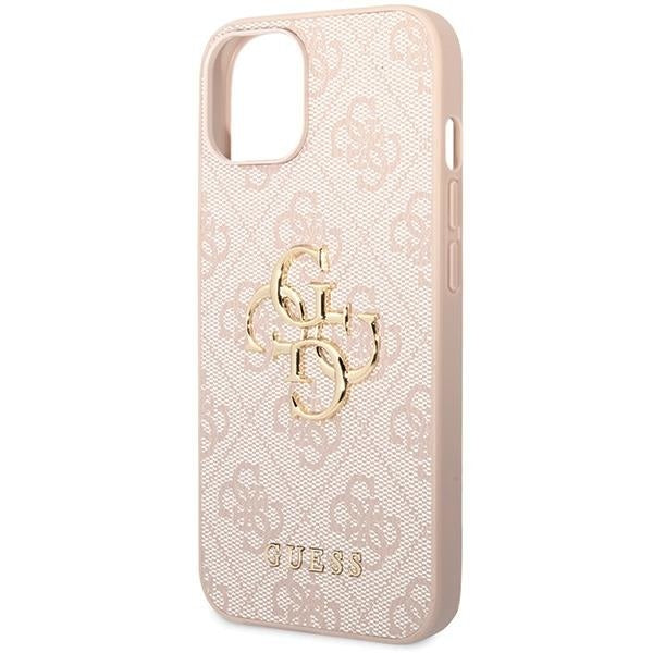 Кейс Guess 4G Big Metal Logo за iPhone 15 Plus розов