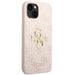 Кейс Guess 4G Big Metal Logo за iPhone 15 Plus розов