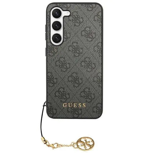 Кейс Guess 4G Charms Collection за Samsung Galaxy S24 черен