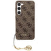 Кейс Guess 4G Charms Collection за Samsung Galaxy S24 кафяв