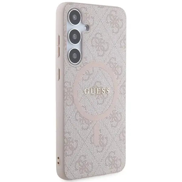 Кейс Guess 4G Collection Leather Metal Logo MagSafe