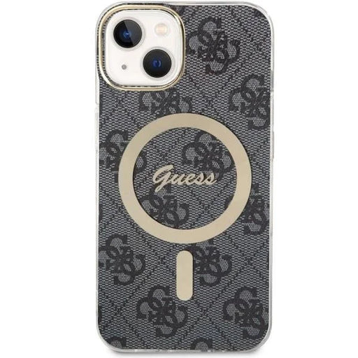 Кейс Guess 4G MagSafe за iPhone 14 черен