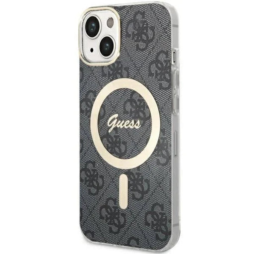 Кейс Guess 4G MagSafe за iPhone 14 черен