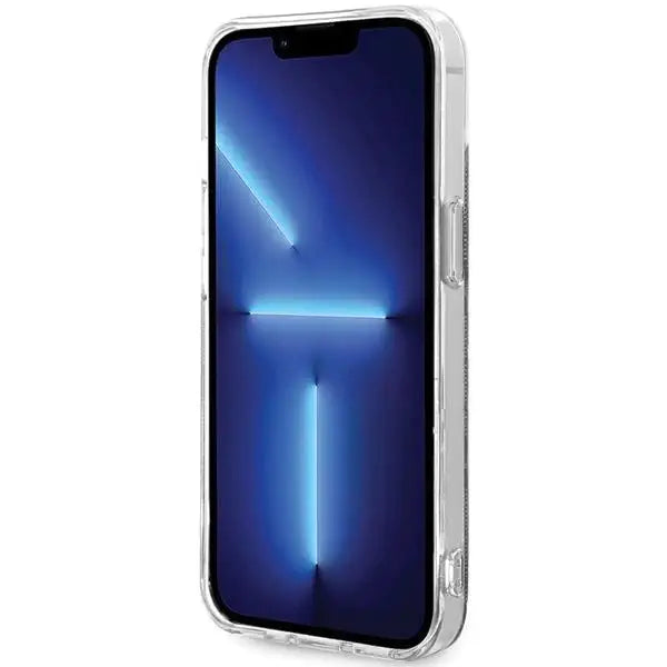 Кейс Guess 4G MagSafe за iPhone 15 Plus / 14 черен