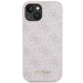 Кейс Guess 4G Metal Gold Logo за iPhone 15 Plus розов