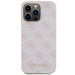 Кейс Guess 4G Metal Gold Logo за iPhone 15 Pro Max розов