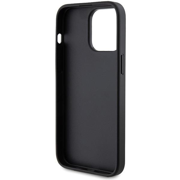 Кейс Guess 4G Metal Gold Logo за iPhone 15 Pro сив