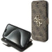 Кейс Guess 4G Metal Logo за iPhone 15 / 14 13 кафяв