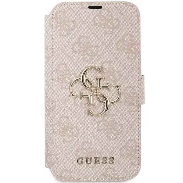 Кейс Guess 4G Metal Logo за iPhone 15 / 14 13 розов