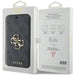 Кейс Guess 4G Metal Logo за iPhone 15 / 14 13 сив