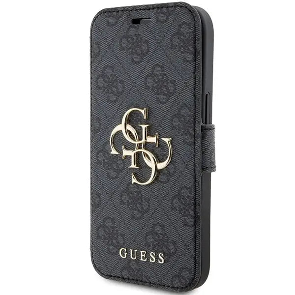 Кейс Guess 4G Metal Logo за iPhone 15 / 14 13 сив