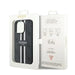Кейс Guess 4G Printed Stripes MagSafe за iPhone 15 Pro черен