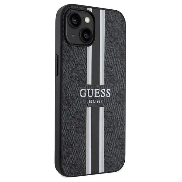 Кейс Guess 4G Printed Stripes MagSafe за iPhone