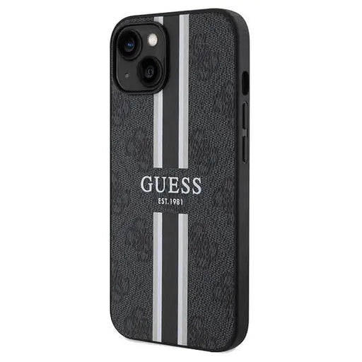 Кейс Guess 4G Printed Stripes MagSafe за iPhone