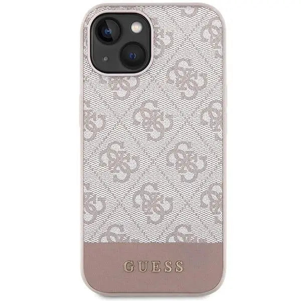 Кейс Guess 4G Stripe Collection за iPhone 15 / 14 13 розов