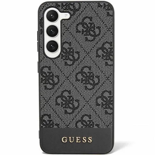 Кейс Guess 4G Stripe Collection за Samsung Galaxy S24 черен