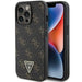 Кейс Guess 4G Triangle Metal Logo за iPhone 13 Pro / черен