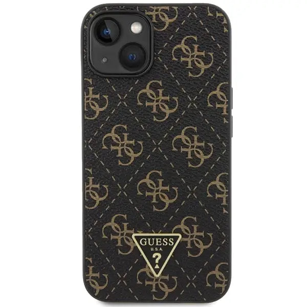 Кейс Guess 4G Triangle Metal Logo за iPhone 15 Plus