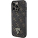 Кейс Guess 4G Triangle Metal Logo за iPhone 15 Pro черен