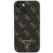 Кейс Guess 4G Triangle Metal Logo за iPhone 15/14/13 черен