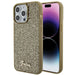 Кейс Guess Disco Metal Script за iPhone 15 Pro Max златист