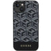 Кейс Guess GCube Stripes MagSafe за iPhone 15 / 14 13 черен