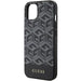 Кейс Guess GCube Stripes MagSafe за iPhone 15 / 14 13 черен