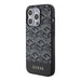 Кейс Guess GCube Stripes MagSafe за iPhone 15 Pro Max черен