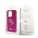 Кейс Guess Glitter Script Big 4G за iPhone 15 Pro Max лилав