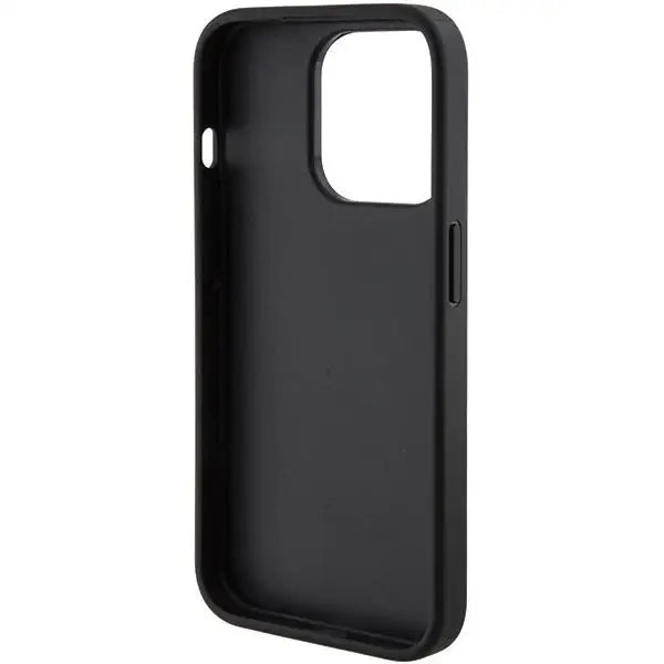 Кейс Guess Grip Stand 4G Triangle Strass за iPhone 15