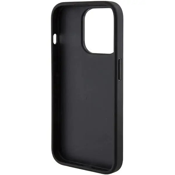 Кейс Guess Grip Stand 4G Triangle Strass за iPhone 15