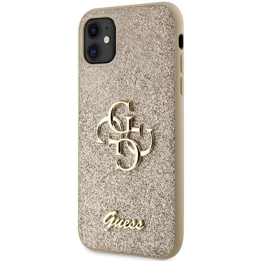 Кейс Guess GUHCN61HG4SGD за iPhone 11 / Xr златист Glitter