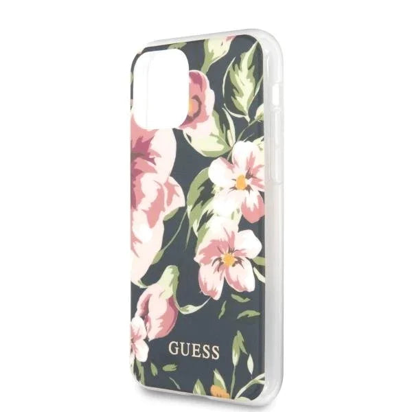 Кейс Guess GUHCN61IMLFL03 за iPhone 11 6.1 / Xr тъмносин /